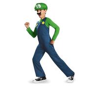 Disguise Super Mario Bros Luigi Classique Enfant Halloween Garçon Costume 73692