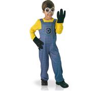 Déguisement Classique LES MINIONS - Garçon - 3 Tailles Disponibles - Bleu 5/6 ans