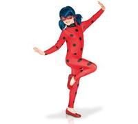 RUBIE'S Miraculous Officiel - Déguisement classique Ladybug (Enfant) - Taille 7-8 ans