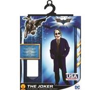 Rubie's Déguisement Joker Dark Knight Violet – Gilet/cravate imprimés, demi-masque 5-6 ans