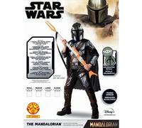 Rubie's Déguisement The Mandalorian ST-300929M Taille 5 à 7 ans Gris Carnaval