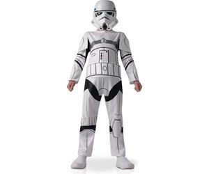 Déguisement Classique Stromtrooper - RUBIES - Star Wars - Blanc - Enfant - 3 tailles 5/6 ans