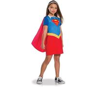 Déguisement classique Supergirl - RUBIES - Modèle Supergirl - Rouge - Pour Enfant de 5 ans et plus 7/8 ans