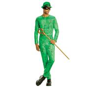 Déguisement Classique The Riddler Homme - Taille: M / L Vert