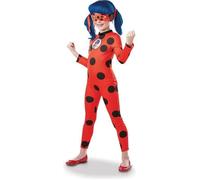 Déguisement classique Tikki Ladybug - RUBIES - Enfant - Rouge à pois noirs - Licence officielle Miraculous 7-8 ans