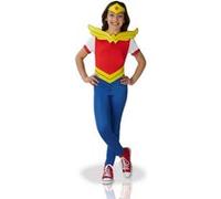 Déguisement Classique Wonder Woman - DC Super Héros Girls - 3/4 ans (96 à 104 cm) Rubie's Coloris Unique G