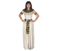 Déguisement Cléopâtre adulte - WIDMANN - Robe blanche plissée - Accessoires inclus