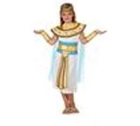 déguisement cléopâtre fille - 5/6 ans - blanc - atosa Blanc G