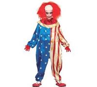 FIESTAS GUIRCA Déguisement De Clown Patriote Américain Enfant 7-9 Ans