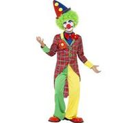 déguisement clown amusant garçon - 7/9 ans - multicolore - smiffys 44011/m Multicolore G