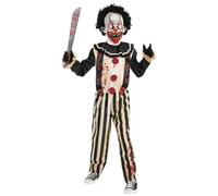 déguisement clown assaillant horreur sang ado - 12/14 ans - rouge - 9902443