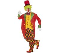 Déguisement Clown Clinquant Multicolore Homme Large Violet