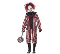 CALIFORNIA COSTUMES Déguisement clown démoniaque luxe adulte - Rouge - L