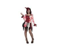 Mom Diabolic Clown Woman Costume Multicolore XS