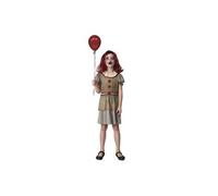 déguisement clown grippe-sou fille - 10/12 ans - gris - ptitclown 91395