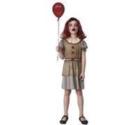 déguisement clown grippe-sou fille - 7/9 ans - gris - ptitclown 91394