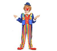DÉGUISEMENT CLOWN JOYEUX GARÇON 5/6 ANS Multicolore 5-6 ans