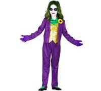 W WIDMANN MILANO Party Fashion - Costume enfant Evil Clown, Joker, Psycho, Killer, Halloween
