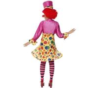 Smiffy's Déguisement Clown Femme Multicolore Taille M