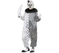 W WIDMANN MILANO Party Fashion - Costume Killer Pantomime, Combinaison, Clown d'horreur, Costumes de carnaval, Halloween