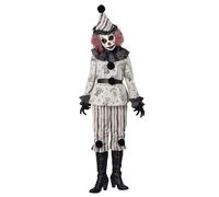 Déguisement clown sinistre luxe adulte Jadeo