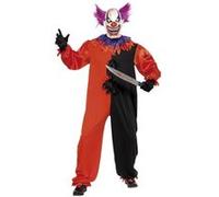 Déguisement clown terrifiant adulte Medium G