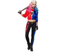 Déguisement - Clown Terrifiante - Femme - Multicolore - Halloween - Harley Quinn S