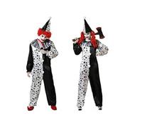 ATOSA déguisement clown gris unisexe adulte M