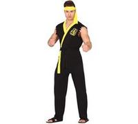 déguisement cobra kaï karaté arts martiaux homme - l - noir - guirca 79414 Noir G