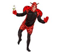 Déguisement Coccinelle - ATOSA - Modèle 97281 - Rouge et Noir - Polyester - Adulte Femme