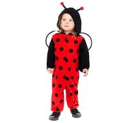 DÉGUISEMENT COCCINELLE BÉBÉ 1/6 MOIS Rouge, Bordeaux 1-6 mois