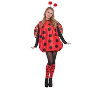 Déguisement Coccinelle Femme - Taille: M / L Rouge