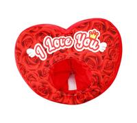 Déguisement Coeur Rouge - Peluche 45x30cm | Accessoire De Cabine Photo D'habillage, Accessoire De Fête Romantique | Couvre-chef De Cosplay Sur Le Thème De La Saint-Valentin Pour Femmes, Hommes, Célébr