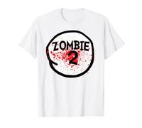 Déguisement collectif Zombie 2 Zombie Two T-Shirt Graphique avec Valeur, Homme, Blanc, XL