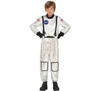 Déguisement Combi Nasa Astronaute Argent Enfant Gris