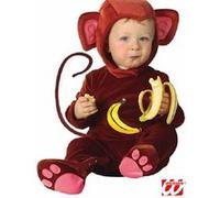 Déguisement Combinaison Bébé Singe avec Coiffe G