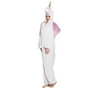 Boland - Costume Adulte Licorne, Combinaison en Peluche avec Capuche, Fermeture éclair, Fantaisie, Licorne, Carnaval, fête costumée, fête déguisée, fête costumée, fête déguisée