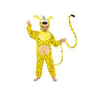 Déguisement Combinaison Marsupilami Enfant 9 À 10 Ans (140 Cm) Jaune