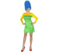 W WIDMANN MILANO Party Fashion – Déguisement Comic Girl – robe et perruque – Taille M multicolore