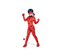 Deguisement complet Miraculous Ladybug enfant 9 11 ans Combinaison 6 accessoires perruque masque etc Set luxe carte