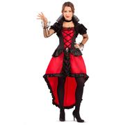 Déguisement Comtesse Vampire Femme - Taille: Small Rouge