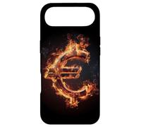 Déguisement Cool Burning Euro Sign Coque pour iPhone Air