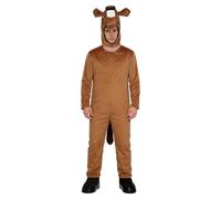 Déguisement Cosplay, Costume Doux Lavable en Machine Forme Cheval, Costumes d'animaux de la ferme pour adultes, pour Femme Mari Copine Amie Sœur Fille Halloween Mascarade Soirée Déguisée Fête Cosplay