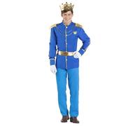 DÉGUISEMENT COSTUME BLEU PRINCE ROYAL HOMME XL