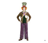Déguisement - Costume de Chapelier fou - Multicolore - Polyester - Adulte S