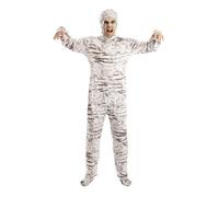 Déguisement - Costume de momie effrayante - Multicolore - Polyester - Inclus combinaison à capuche S