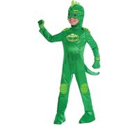 Déguisement Costume DELUXE enfant PJ Masks Gluglu Gecko taille 7-8 ans PJMASQUES