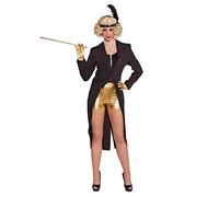 Déguisement Costume Femme Queue de Pie avec col Satin dans les tailles 34/36 à 46/48