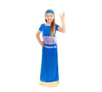 Déguisement - Costume hindou Bollywood - Fille 7-9 ans - T-shirt, jupe, ceinture - Lavage à la main recommandé 7-9 ans