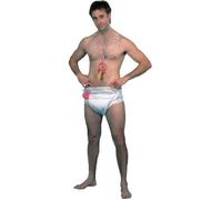 Déguisement Couche Géante pour Bébé - SMIFFY'S - Adulte - Bleu